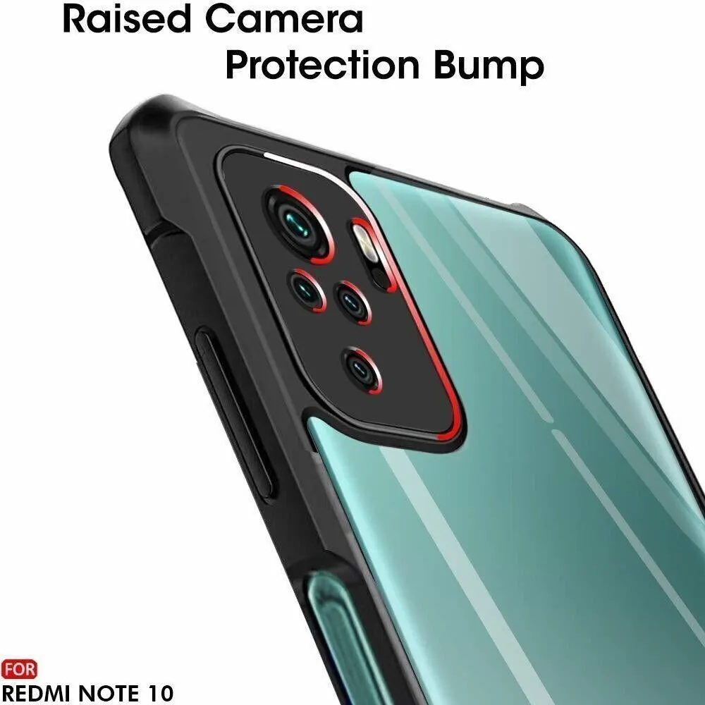 Micvir Back Cover for REDMI Note 11 SE (Transparent, Black, Shock Proof, Polycarbonate, Pack of: 1) — image 4 of 5