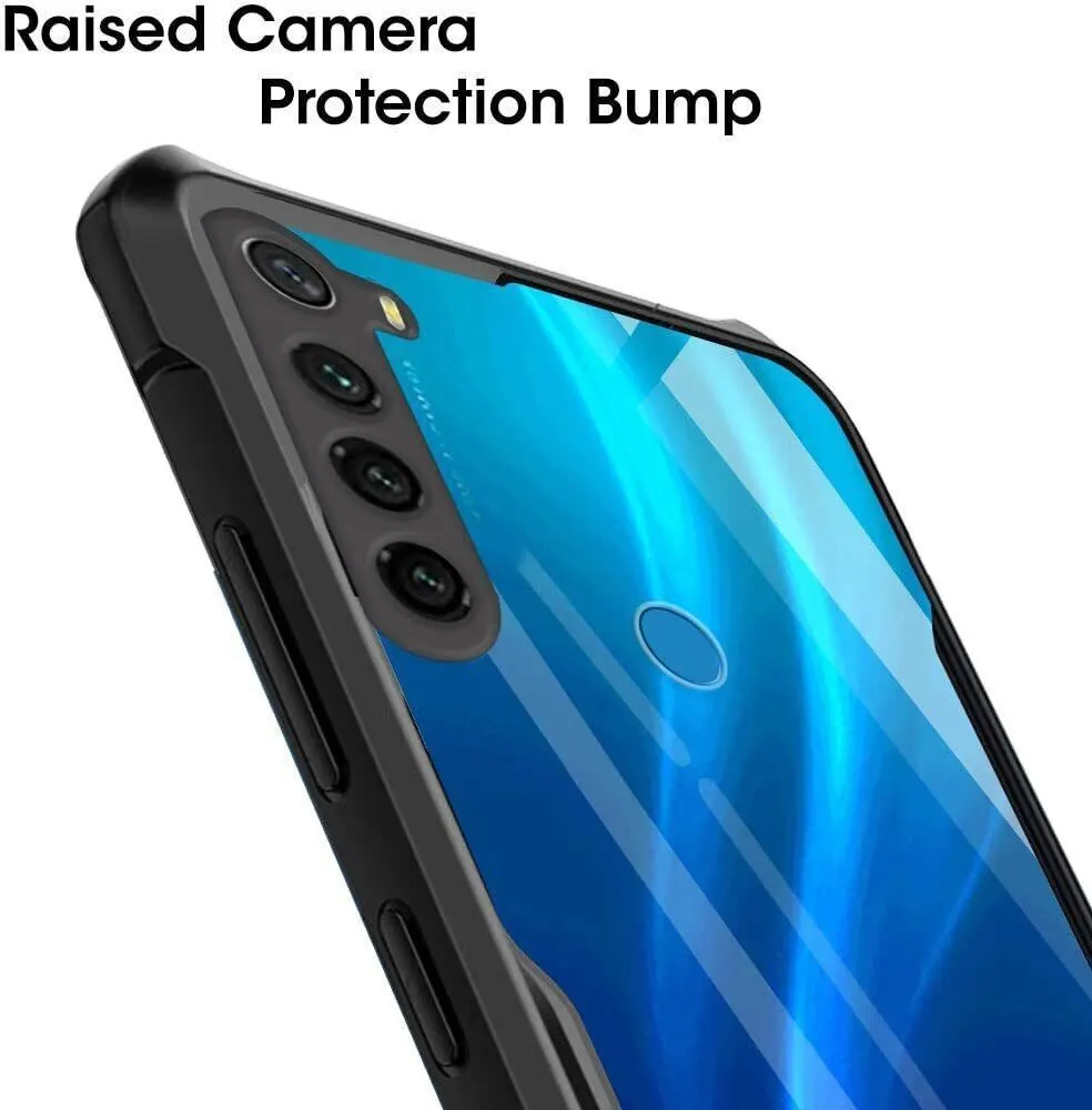 Micvir Back Cover for Redmi Note 8 (Transparent, Black, Shock Proof, Polycarbonate, Pack of: 1) — image 4 of 5