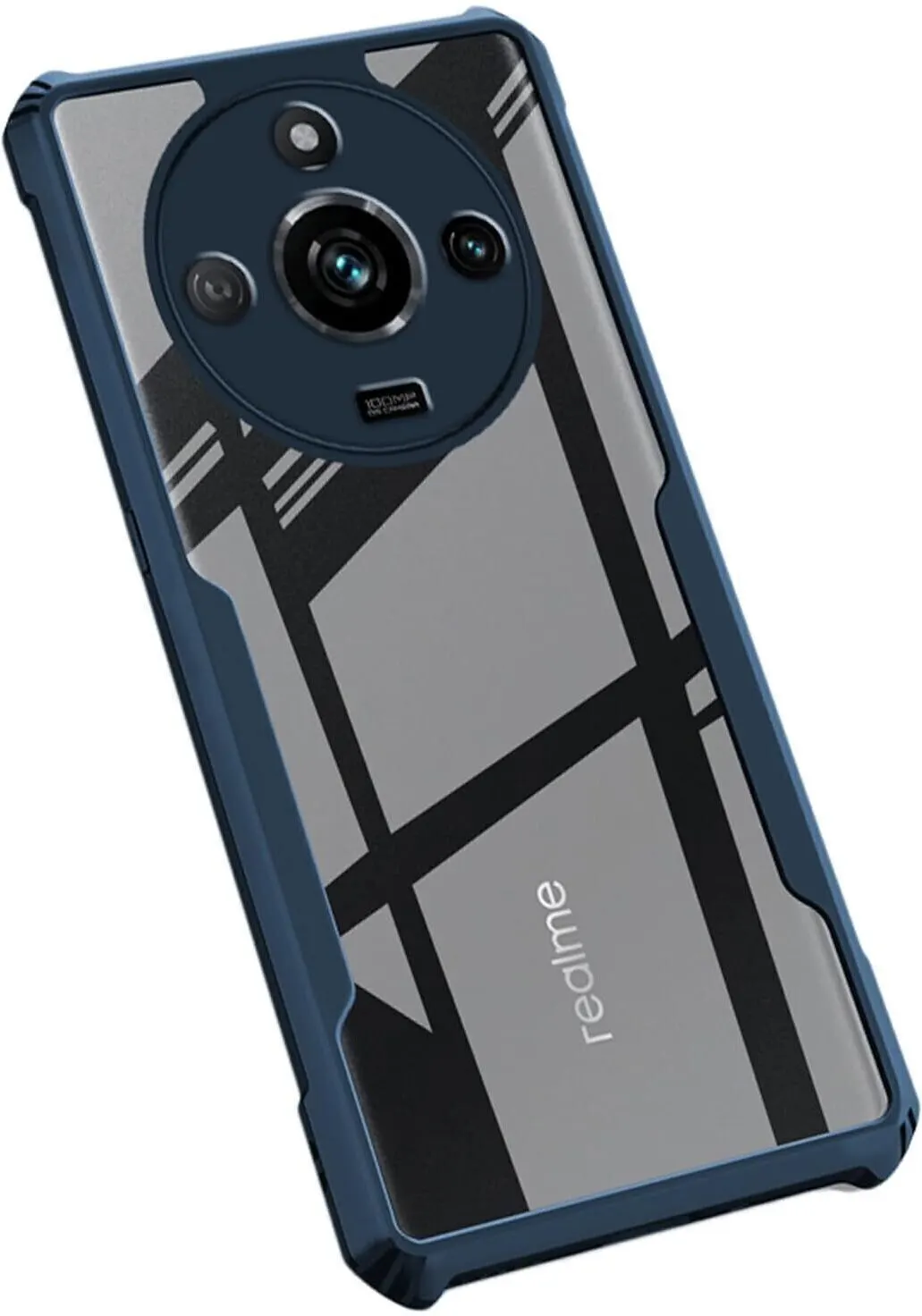 Micvir Back Cover for Realme 11 Pro Plus 5G (Blue, Shock Proof, Polycarbonate, Pack of: 1)