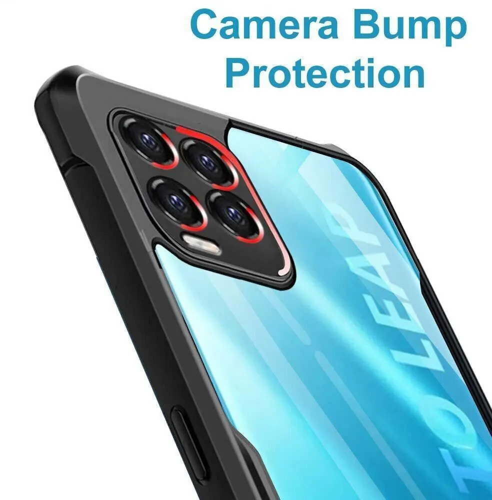 Micvir Back Cover for Realme 8 Pro (Transparent, Black, Shock Proof, Polycarbonate, Pack of: 1) — image 4 of 4