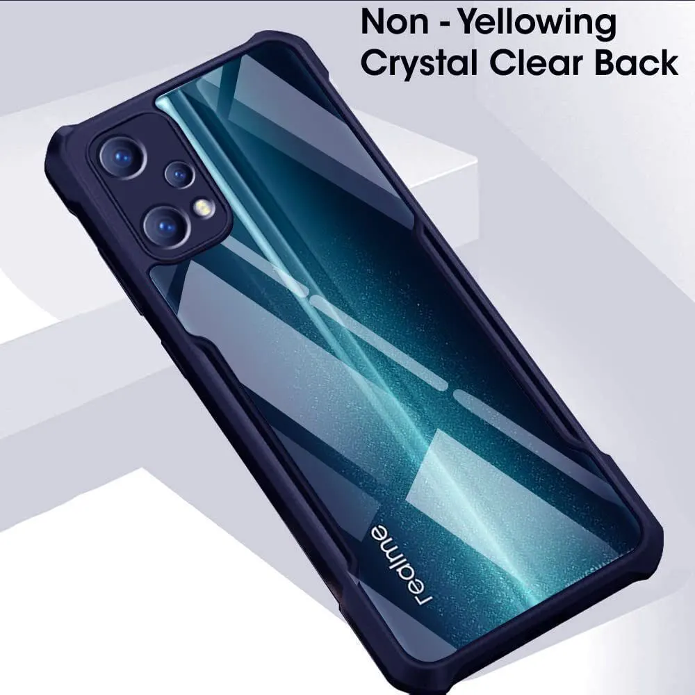 Micvir Back Cover for Realme 9 Pro 5G (Transparent, Blue, Shock Proof, Polycarbonate, Pack of: 1) — image 4 of 5