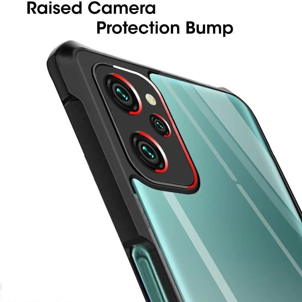 Micvir Back Cover for Realme 9i (Transparent, Black, Shock Proof, Polycarbonate, Pack of: 1) — image 4 of 5