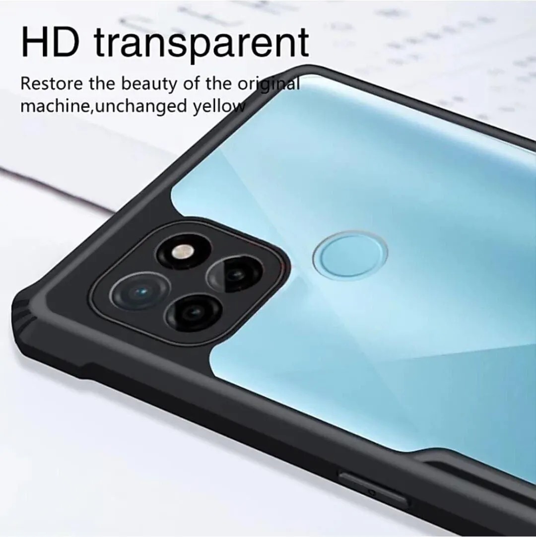 Micvir Back Cover for Realme C25Y (Transparent, Black, Shock Proof, Polycarbonate, Pack of: 1) — image 2 of 5