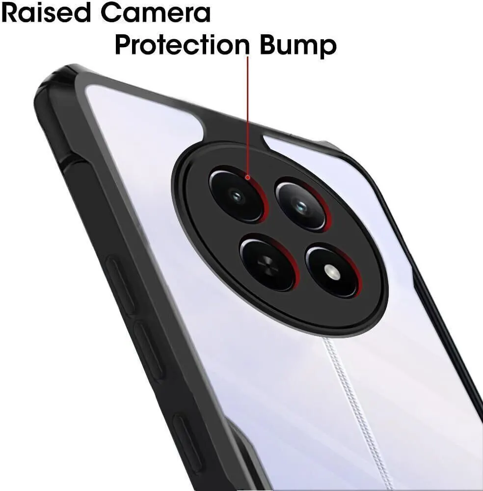 Micvir Back Cover for Realme C65 5G (Transparent, Black, Shock Proof, Polycarbonate, Pack of: 1) — image 4 of 5