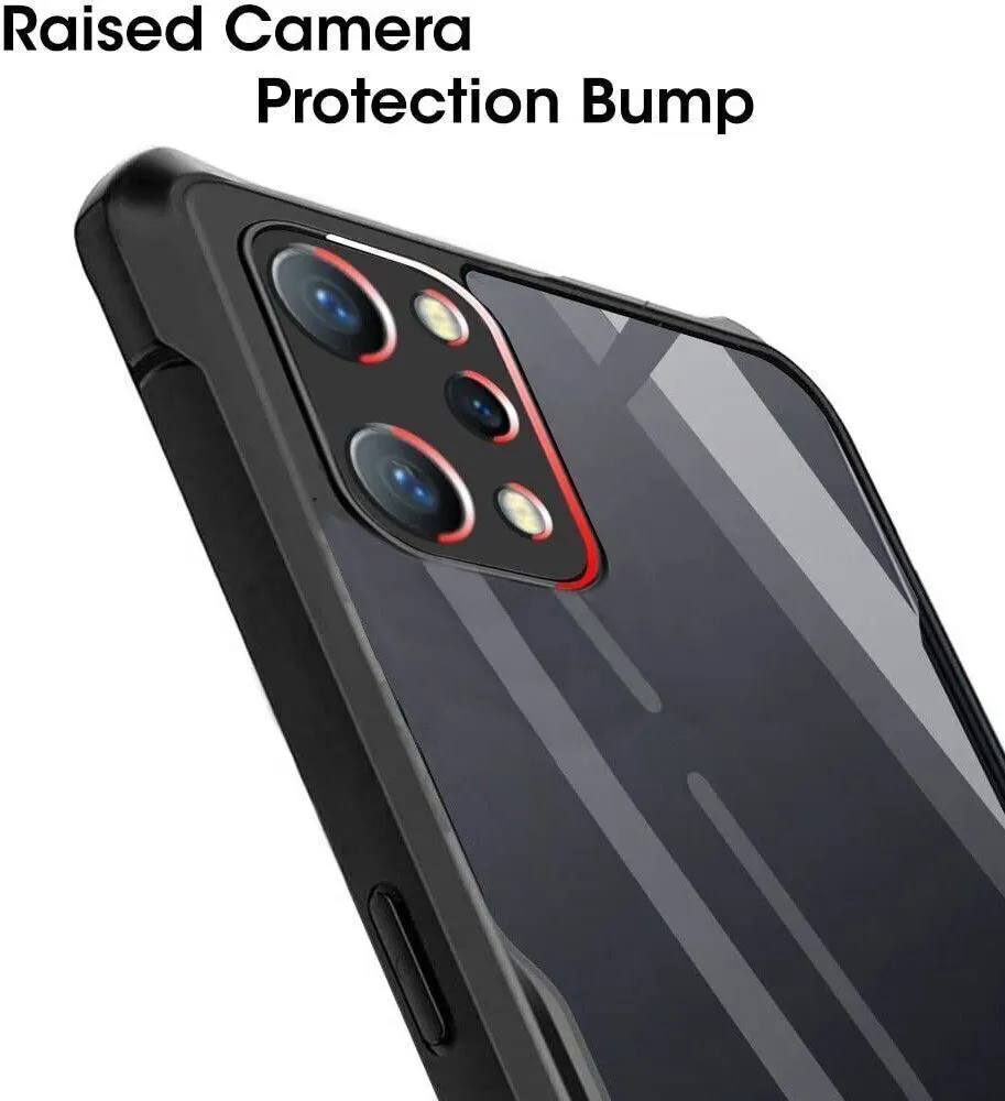 Micvir Back Cover for Realme GT 2 Pro (Transparent, Black, Shock Proof, Polycarbonate, Pack of: 1) — image 4 of 5