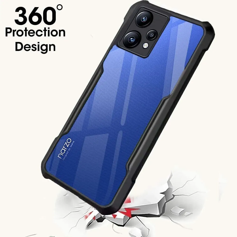 Micvir Back Cover for Realme Narzo 50 Pro 5G (Transparent, Black, Shock Proof, Polycarbonate, Pack of: 1) — image 2 of 5