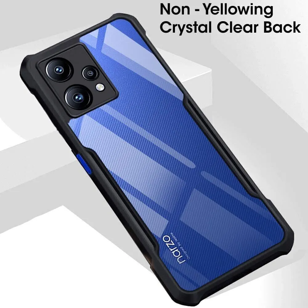 Micvir Back Cover for Realme Narzo 50 Pro 5G (Transparent, Black, Shock Proof, Polycarbonate, Pack of: 1) — image 3 of 5