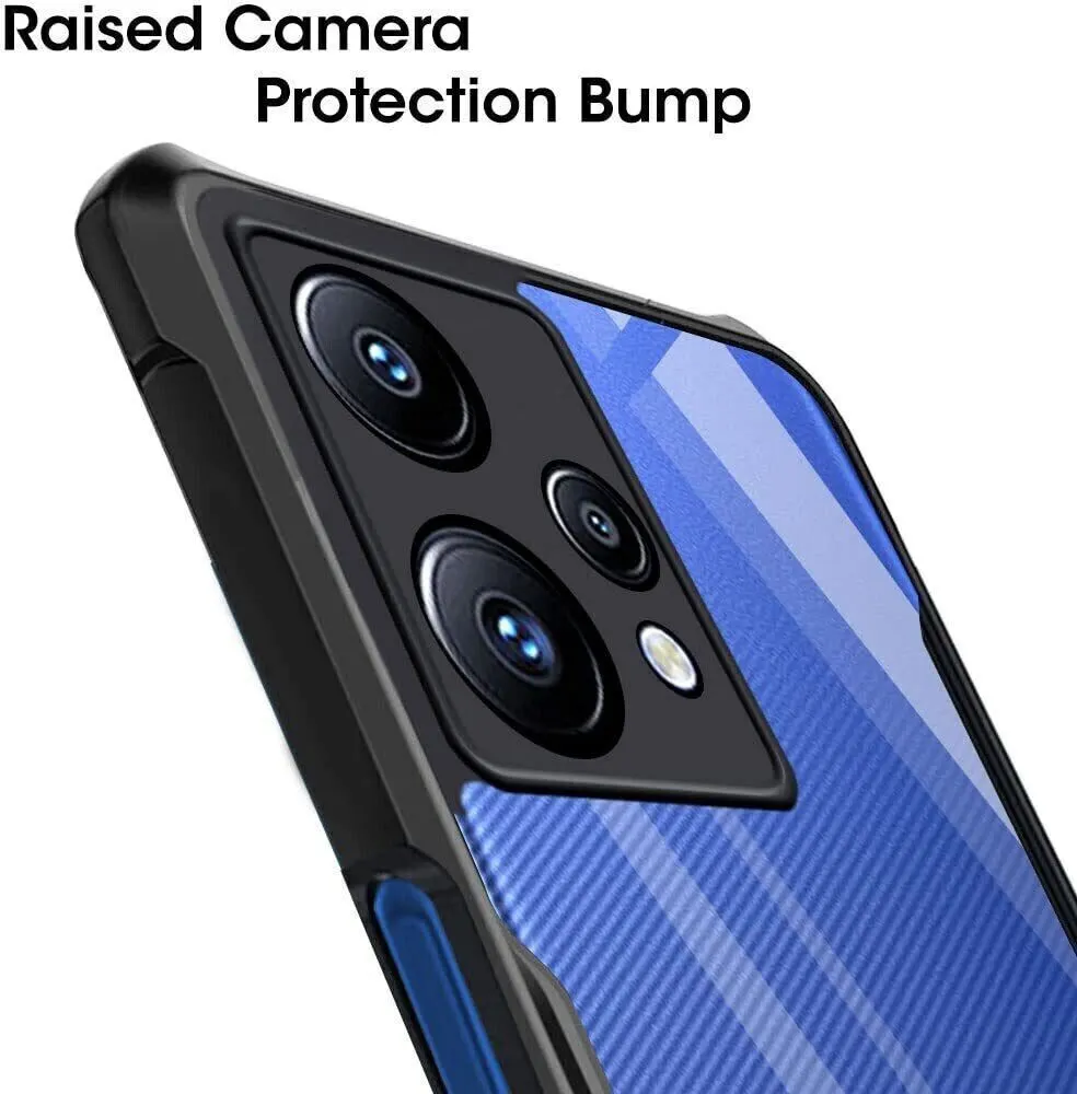 Micvir Back Cover for Realme Narzo 50 Pro 5G (Transparent, Black, Shock Proof, Polycarbonate, Pack of: 1) — image 4 of 5