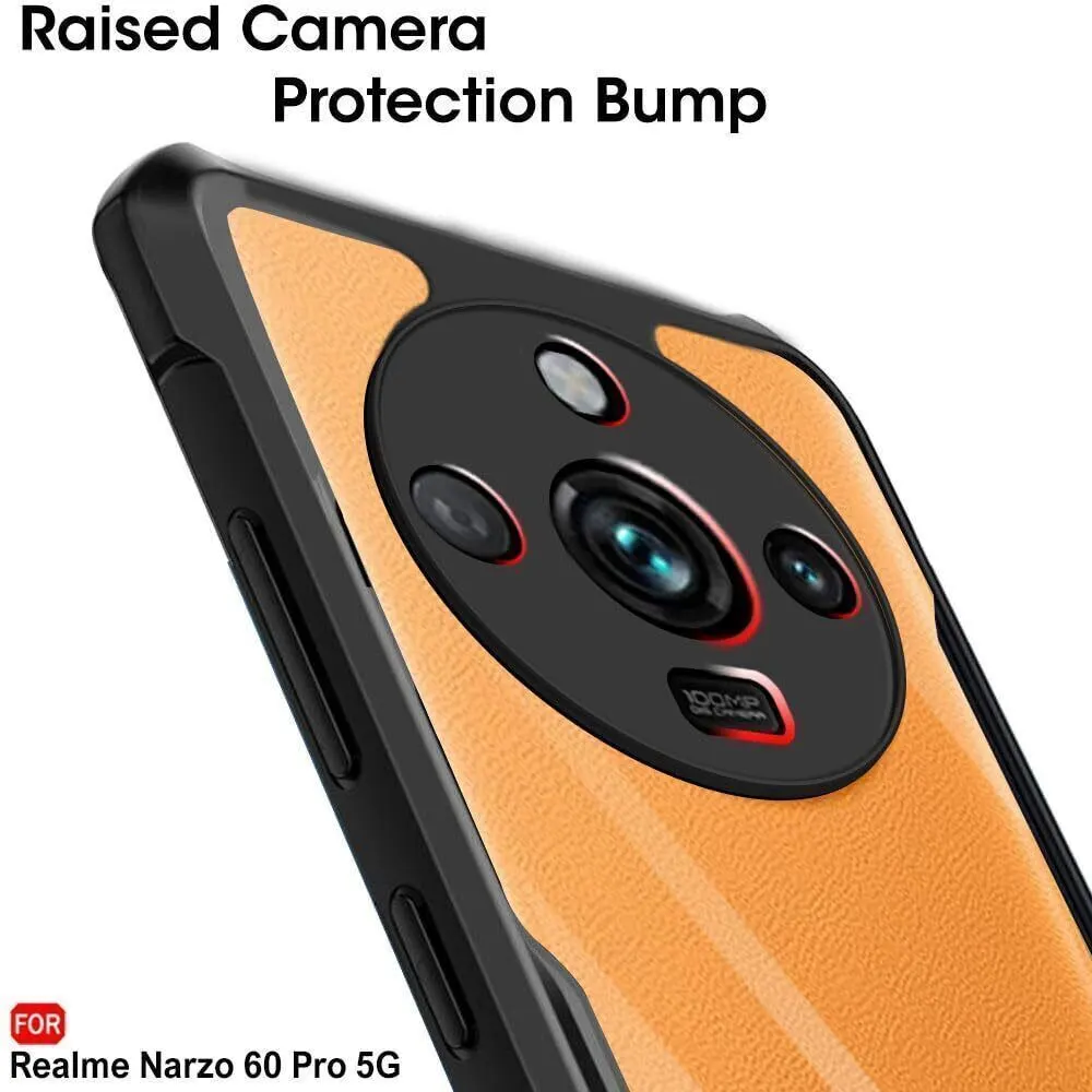 Micvir Back Cover for Realme Narzo 60 Pro 5G (Transparent, Black, Shock Proof, Polycarbonate, Pack of: 1) — image 4 of 5