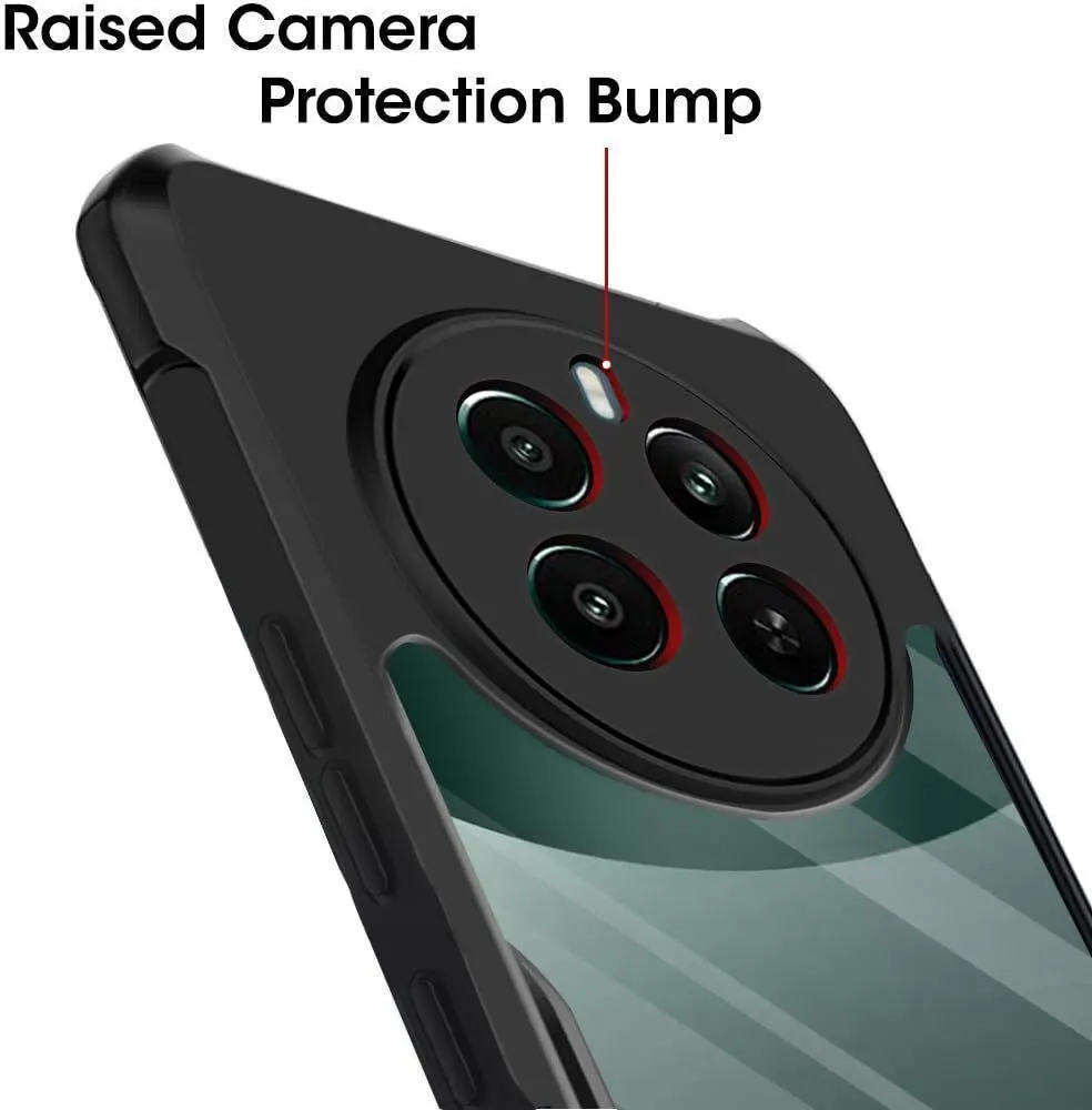 Micvir Back Cover for realme P1 5G (Transparent, Black, Shock Proof, Polycarbonate, Pack of: 1) — image 4 of 5