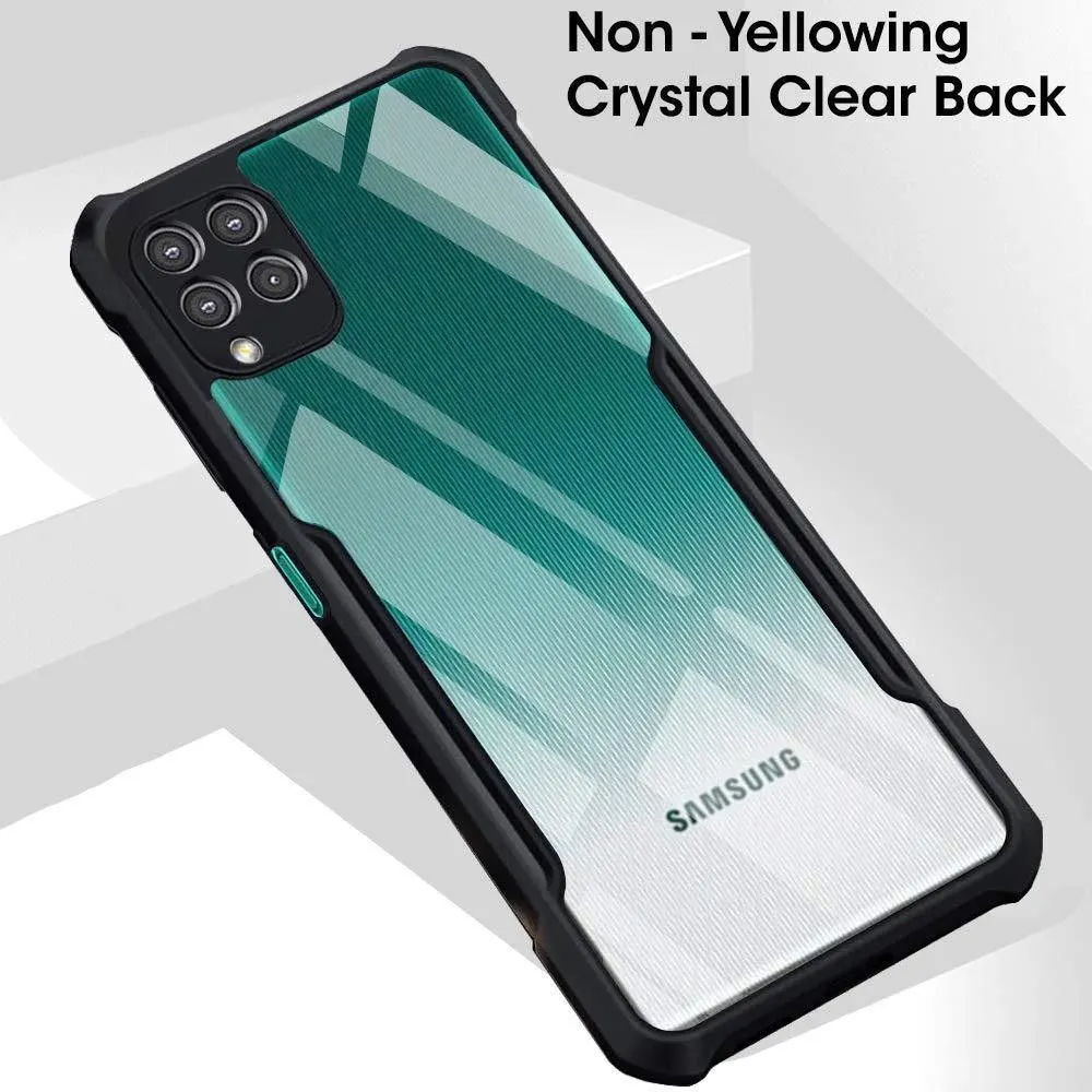 Micvir Back Cover for Samsung Galaxy F62, Samsung Galaxy M62 (Transparent, Black, Shock Proof, Polycarbonate, Pack of: 1) — image 5 of 5