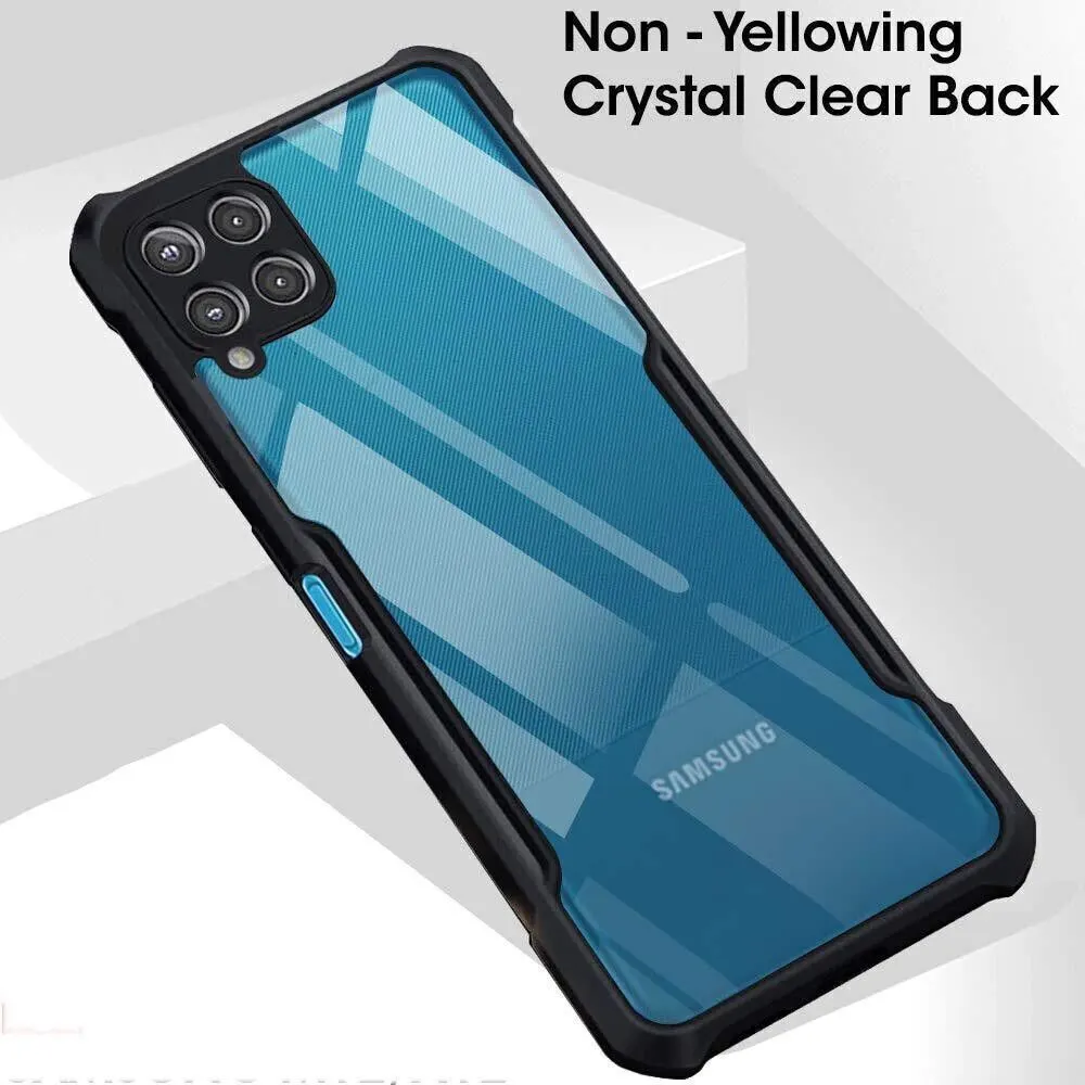 Micvir Back Cover for Samsung Galaxy A12 (Transparent, Black, Shock Proof, Polycarbonate, Pack of: 1) — image 3 of 4
