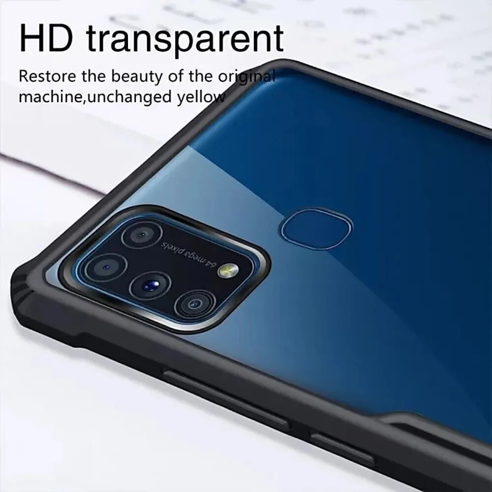 Micvir Back Cover for Samsung Galaxy F41 (Transparent, Black, Shock Proof, Polycarbonate, Pack of: 1) — image 4 of 4