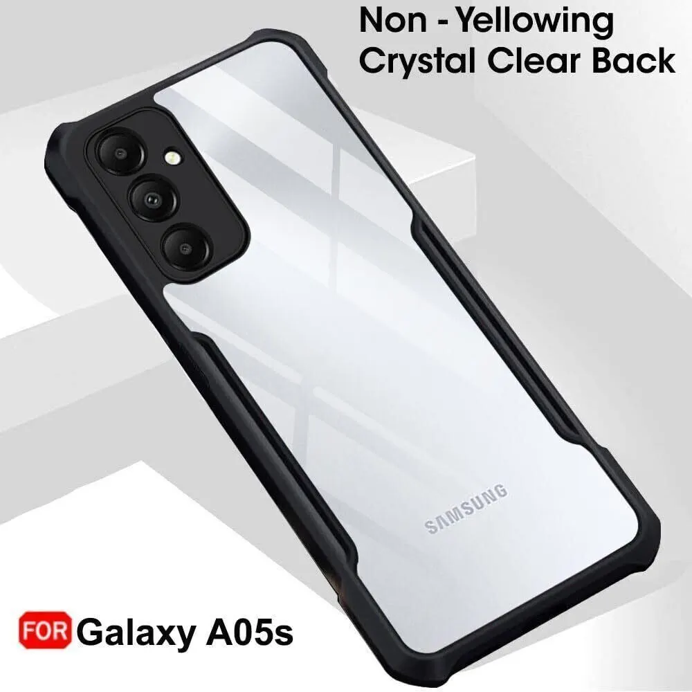 Micvir Back Cover for Samsung Galaxy A05s (Transparent, Black, Shock Proof, Polycarbonate, Pack of: 1) — image 3 of 5
