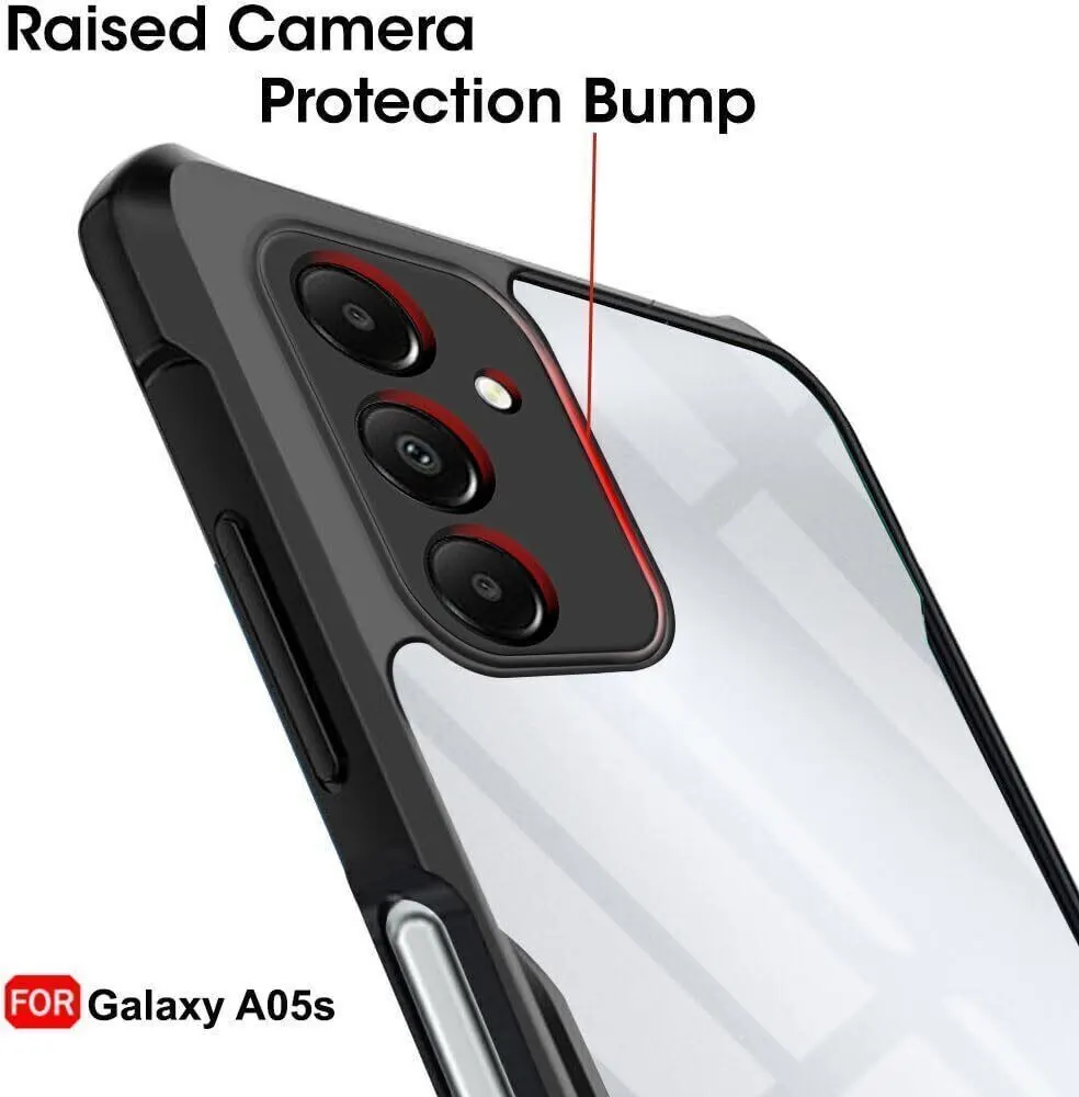 Micvir Back Cover for Samsung Galaxy A05s (Transparent, Black, Shock Proof, Polycarbonate, Pack of: 1) — image 4 of 5