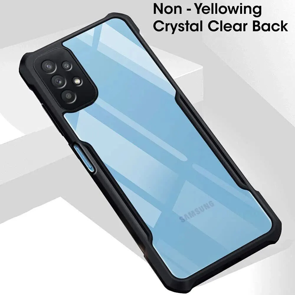 Micvir Back Cover for Samsung Galaxy A13 5G (Transparent, Black, Shock Proof, Polycarbonate, Pack of: 1) — image 3 of 5