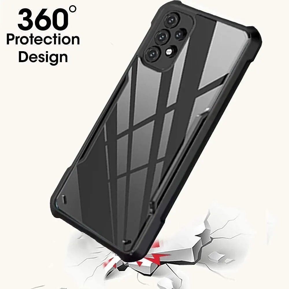 Micvir Back Cover for Samsung Galaxy A53 (Transparent, Black, Shock Proof, Polycarbonate, Pack of: 1) — image 2 of 5