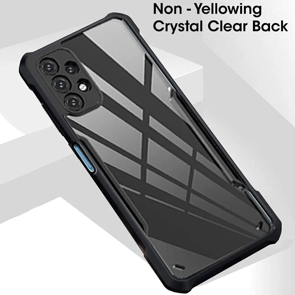Micvir Back Cover for Samsung Galaxy A53 (Transparent, Black, Shock Proof, Polycarbonate, Pack of: 1) — image 3 of 5