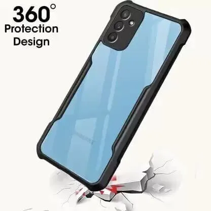 Micvir Back Cover for Samsung Galaxy F13 (Transparent, Black, Shock Proof, Polycarbonate, Pack of: 1) — image 2 of 5