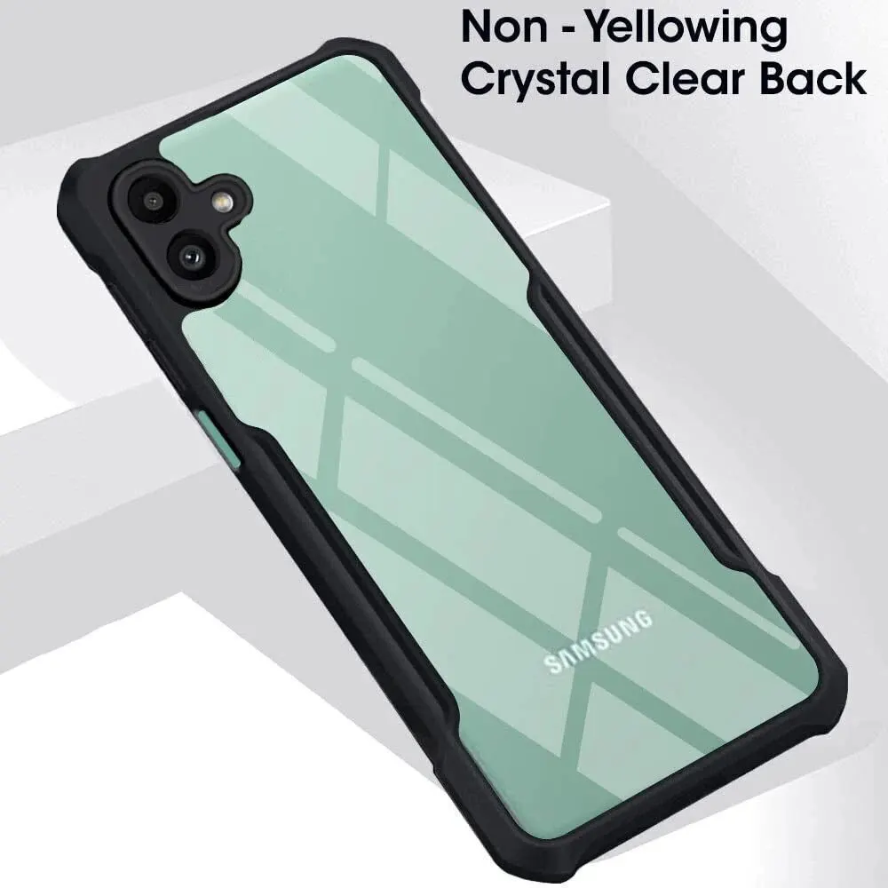 Micvir Back Cover for Samsung Galaxy F14 5G (Transparent, Black, Shock Proof, Polycarbonate, Pack of: 1) — image 4 of 5