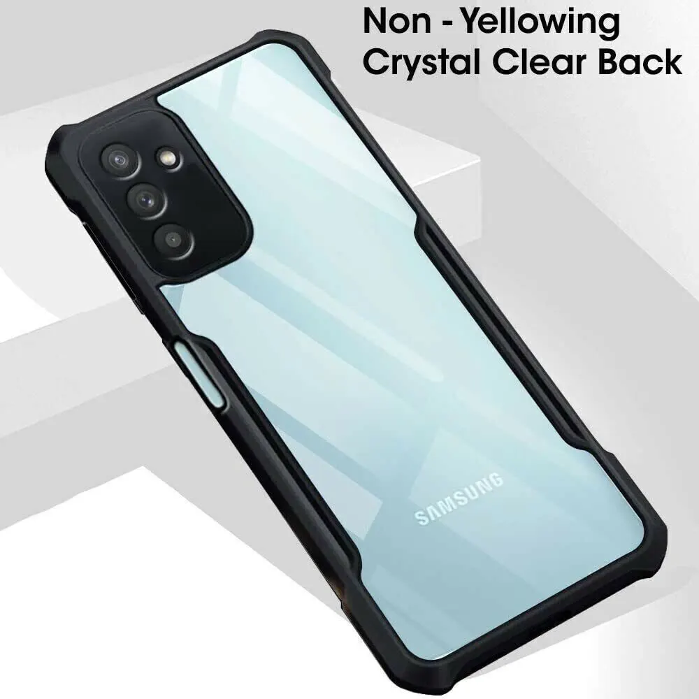 Micvir Back Cover for Samsung Galaxy F23 5G (Transparent, Black, Shock Proof, Polycarbonate, Pack of: 1) — image 3 of 5