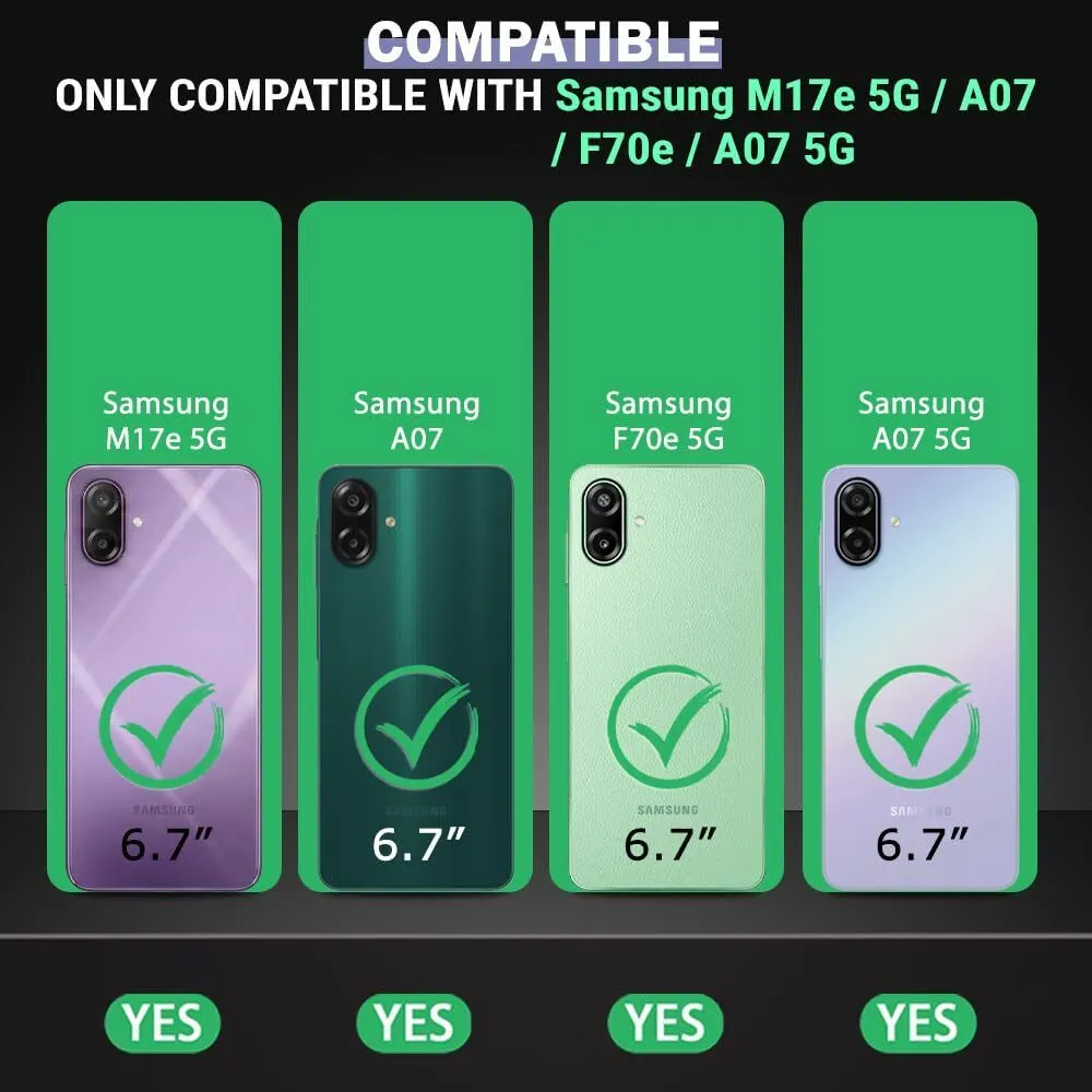 Xolia Back Cover for SAMSUNG Galaxy F70e 5G (Transparent, Black, Shock Proof, Polycarbonate, Pack of: 1) — image 2 of 5