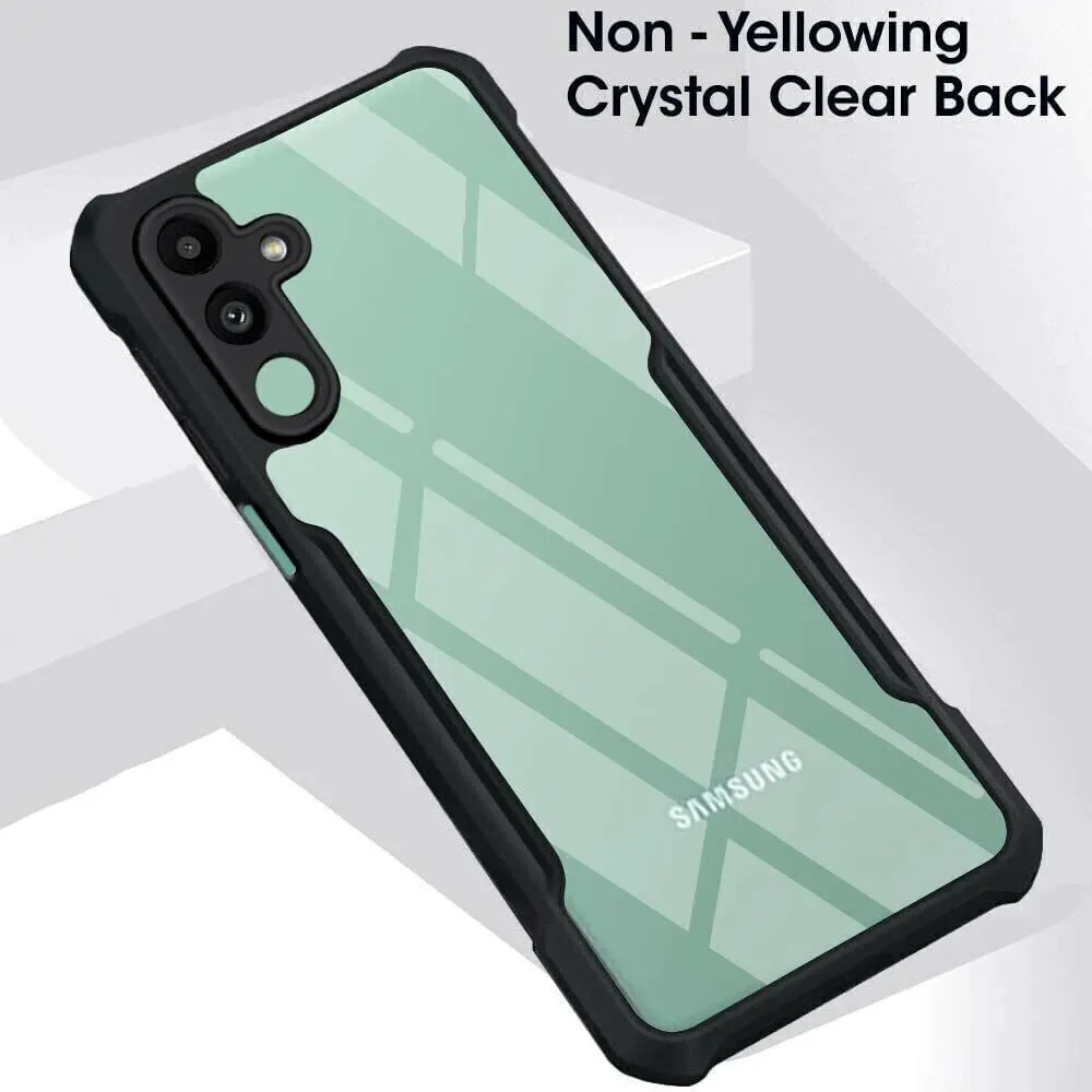 Micvir Back Cover for Samsung Galaxy M13 5G (Transparent, Black, Shock Proof, Polycarbonate, Pack of: 1) — image 4 of 5