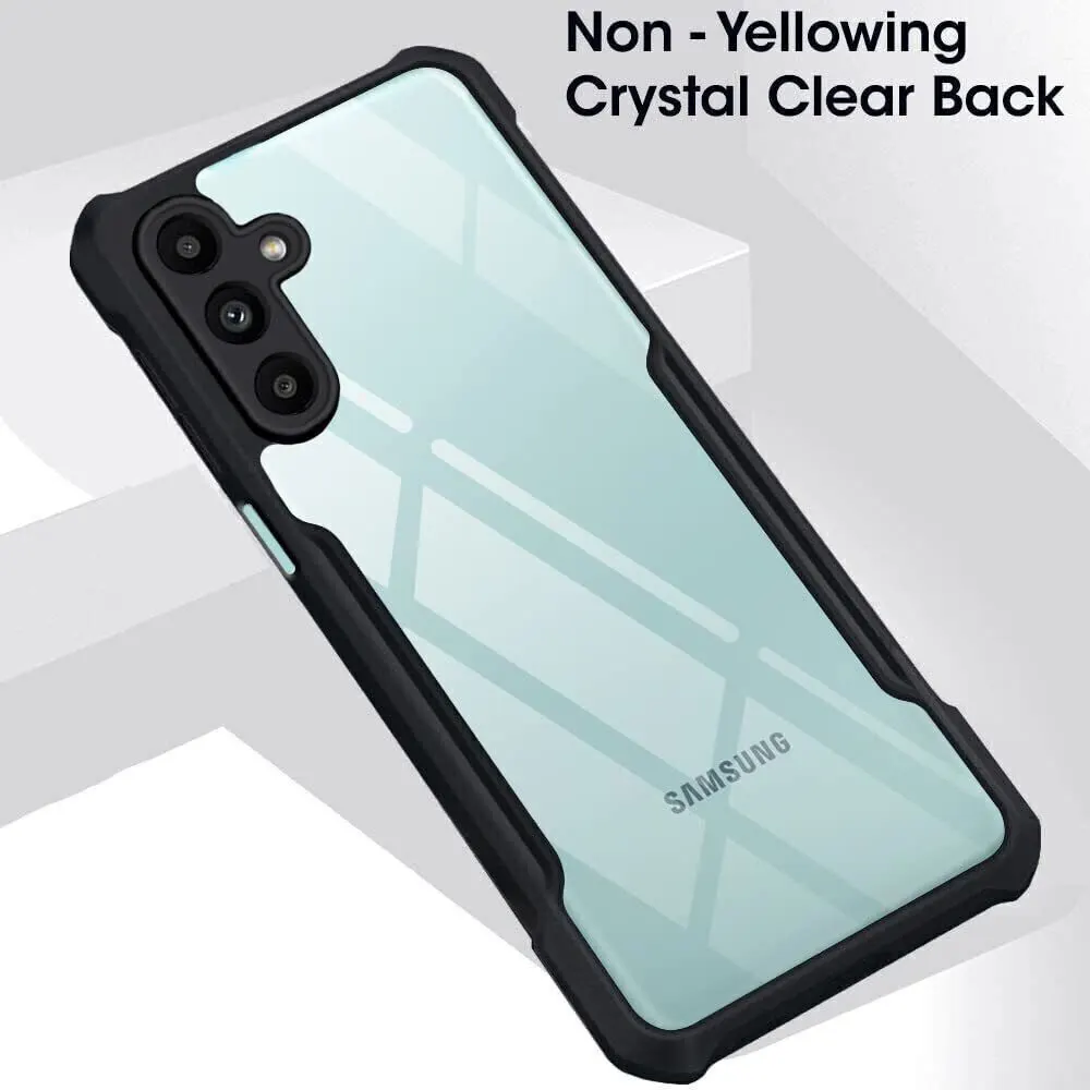 Micvir Back Cover for Samsung Galaxy M13 4G (Transparent, Black, Shock Proof, Polycarbonate, Pack of: 1) — image 2 of 4