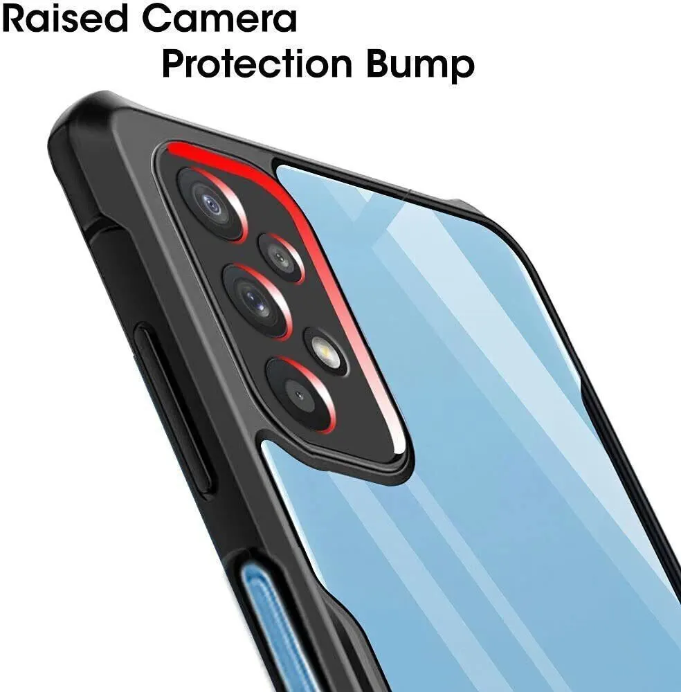 Micvir Back Cover for Samsung Galaxy M32 5G (Transparent, Black, Shock Proof, Polycarbonate, Pack of: 1) — image 4 of 5