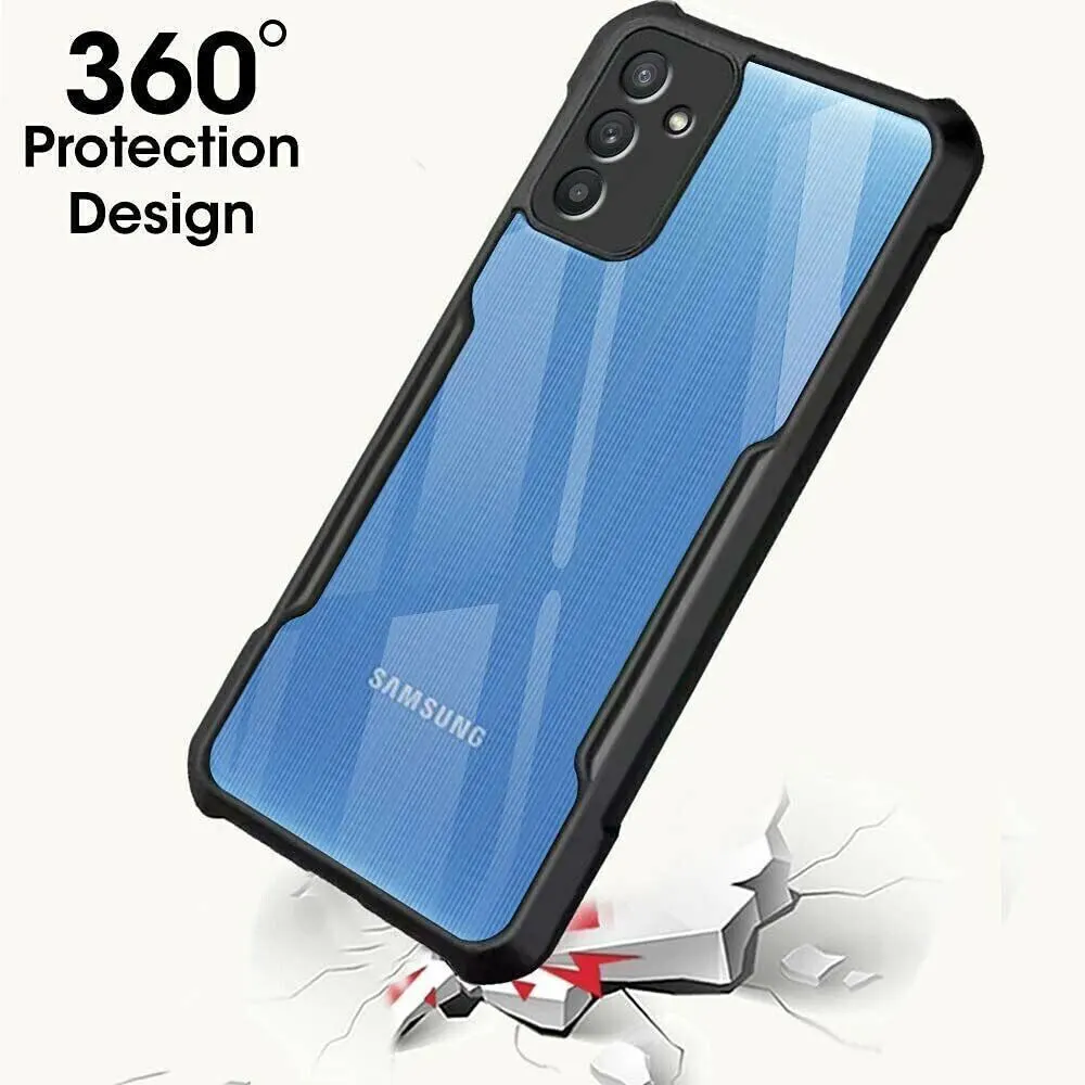 Micvir Back Cover for Samsung Galaxy M52 5G (Transparent, Black, Shock Proof, Polycarbonate, Pack of: 1) — image 2 of 5