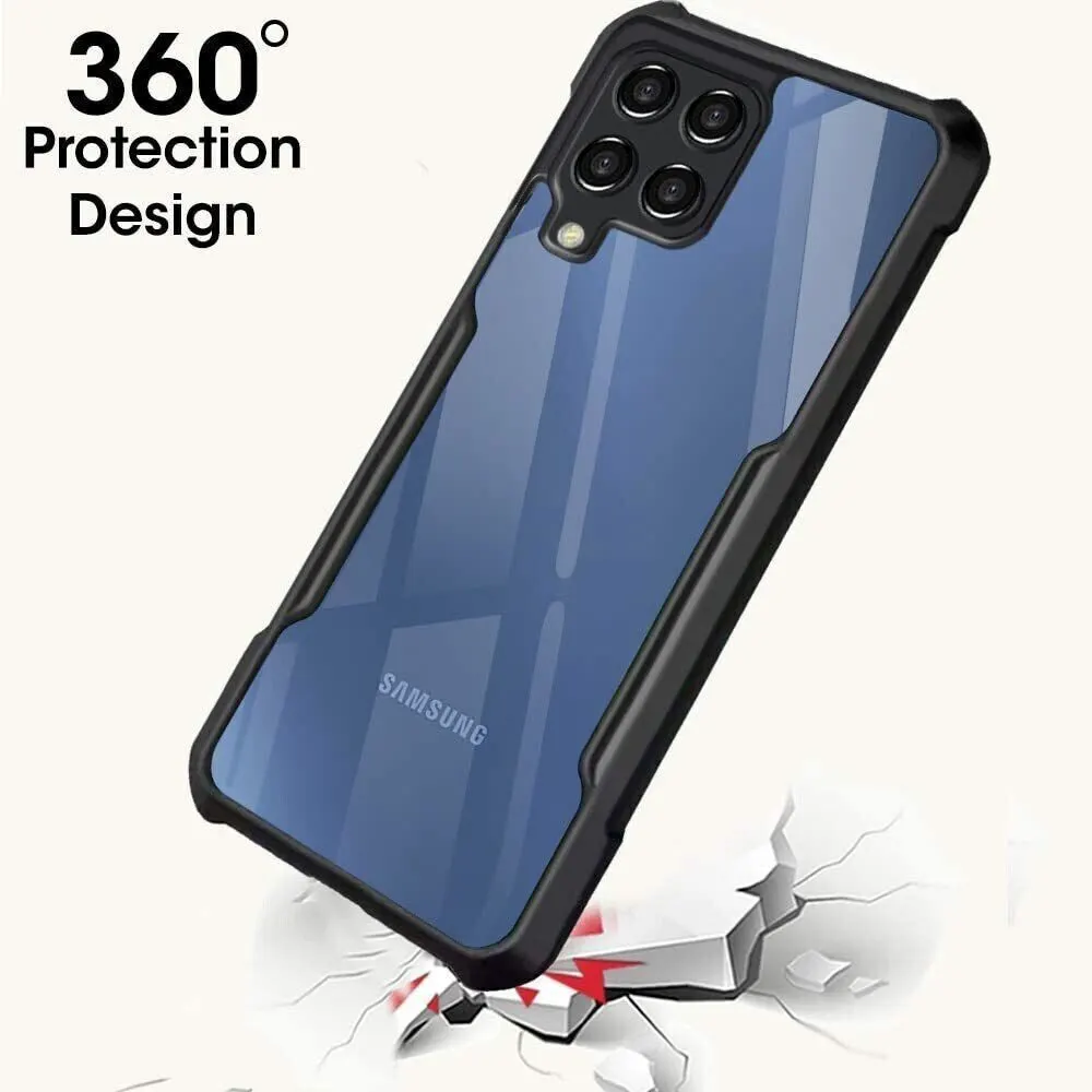 Micvir Back Cover for Samsung Galaxy M53 5G (Transparent, Black, Shock Proof, Polycarbonate, Pack of: 1) — image 2 of 5