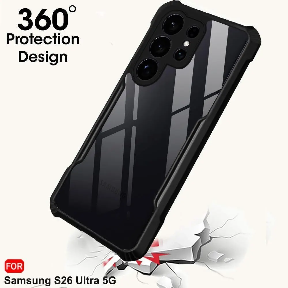 Xolia Back Cover for Samsung Galaxy S26 Ultra 5G (Transparent, Black, Shock Proof, Polycarbonate, Pack of: 1) — image 3 of 5
