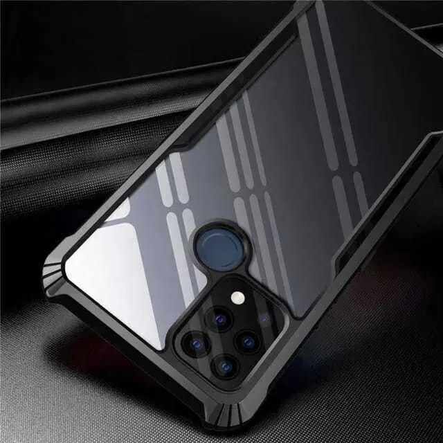 Micvir Back Cover for Tecno Pova (Transparent, Black, Shock Proof, Polycarbonate, Pack of: 1) — image 2 of 4