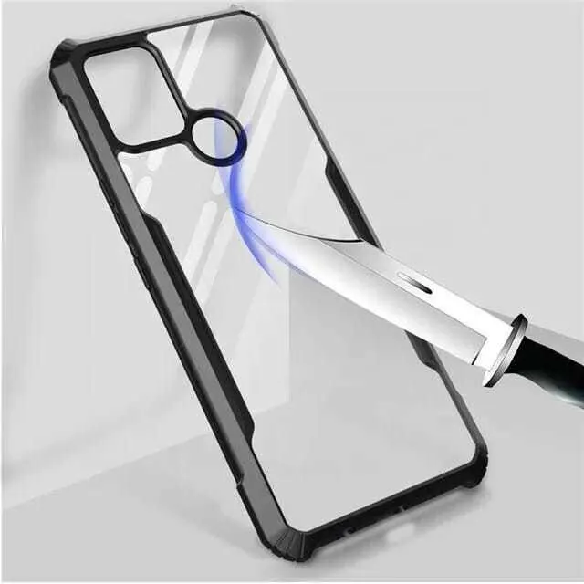 Micvir Back Cover for Tecno Pova (Transparent, Black, Shock Proof, Polycarbonate, Pack of: 1) — image 4 of 4