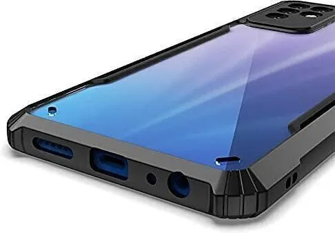 Micvir Back Cover for Tecno Spark 7 Pro (Transparent, Black, Shock Proof, Polycarbonate, Pack of: 1) — image 4 of 5