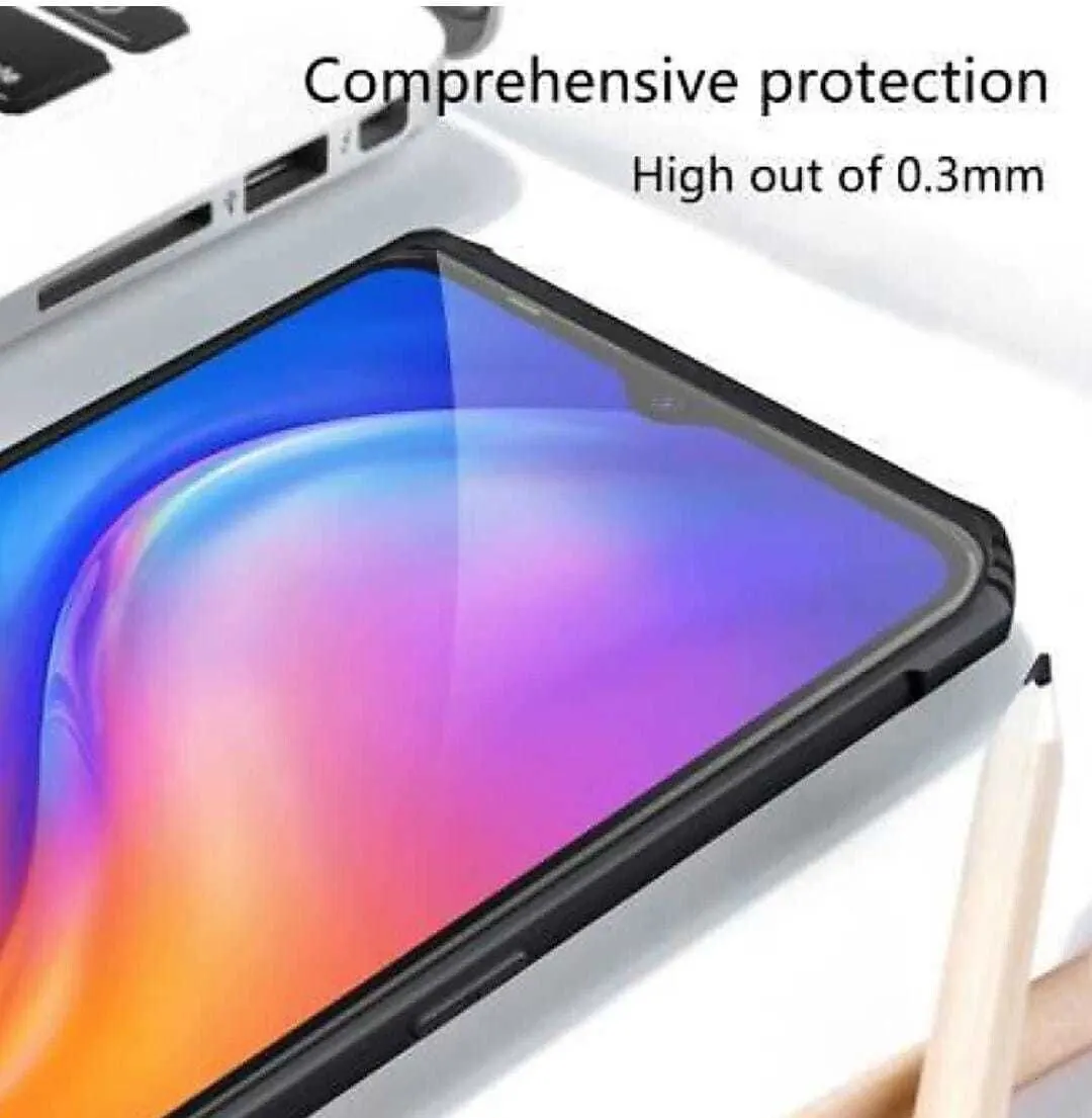 Micvir Back Cover for Tecno Spark 7 (Transparent, Black, Shock Proof, Polycarbonate, Pack of: 1) — image 4 of 4
