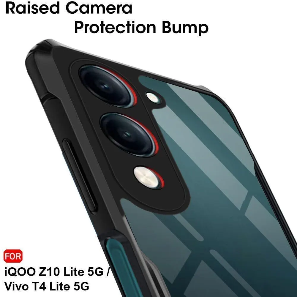 Micvir Back Cover for Vivo Y19 (Transparent, Black, Shock Proof, Polycarbonate, Pack of: 1) — image 4 of 5