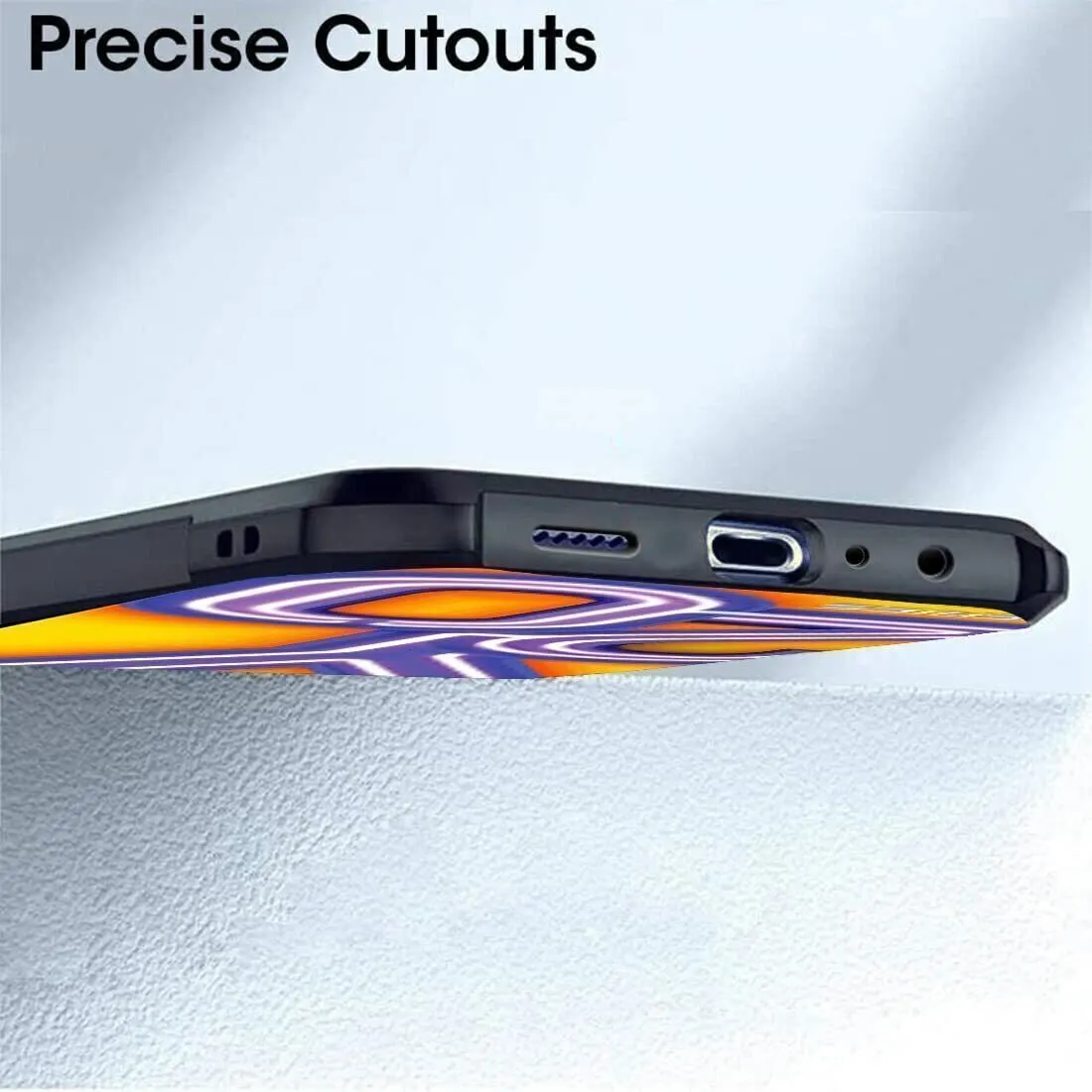 Micvir Back Cover for Vivo Y20 (Transparent, Black, Shock Proof, Polycarbonate, Pack of: 1) — image 4 of 5