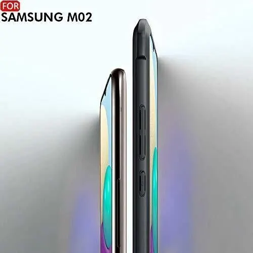 Micvir Back Cover for Samsung Galaxy A02 (Transparent, Black, Shock Proof, Polycarbonate, Pack of: 1) — image 5 of 5