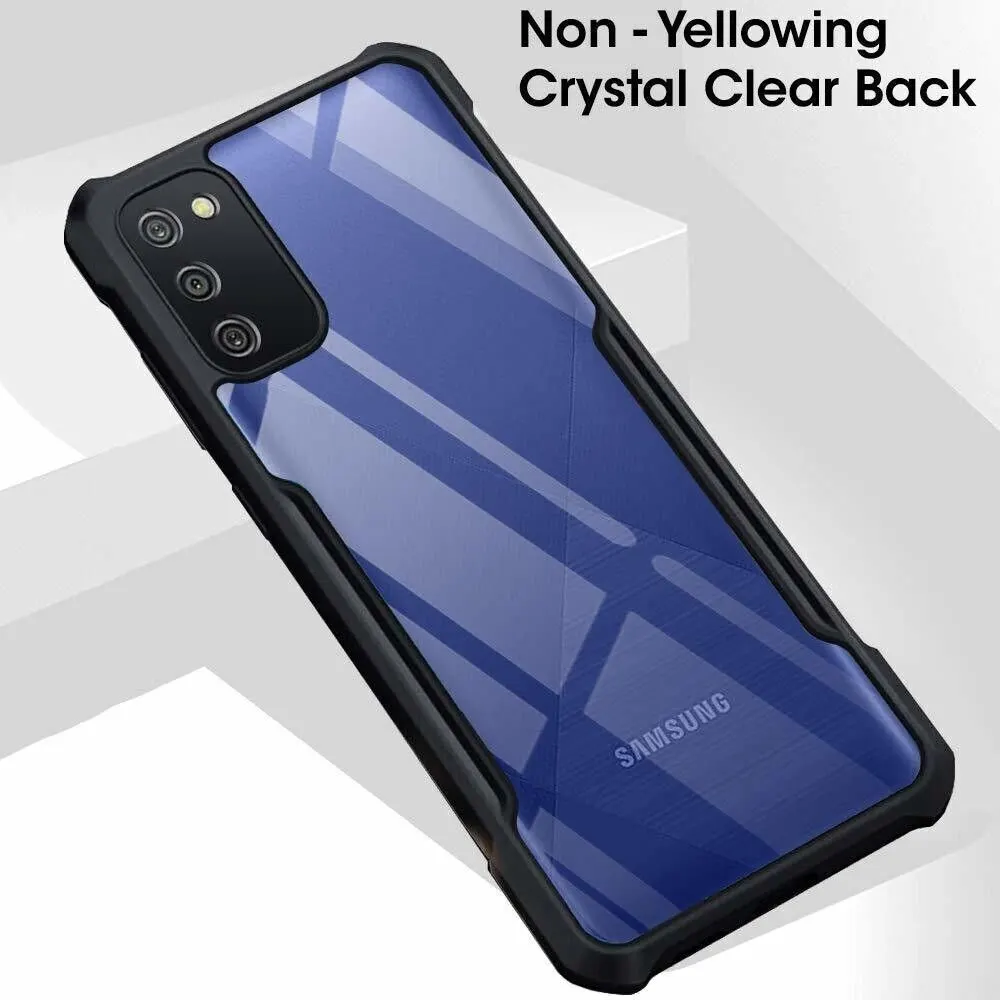 Micvir Back Cover for Samsung Galaxy M02s|F02s (Transparent, Black, Shock Proof, Polycarbonate, Pack of: 1) — image 3 of 5