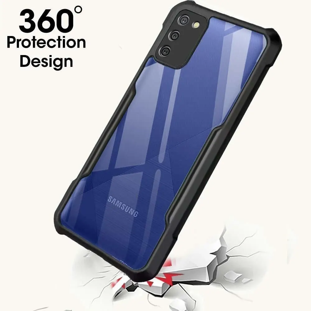 Micvir Back Cover for Samsung Galaxy M02s|F02s (Transparent, Black, Shock Proof, Polycarbonate, Pack of: 1) — image 5 of 5