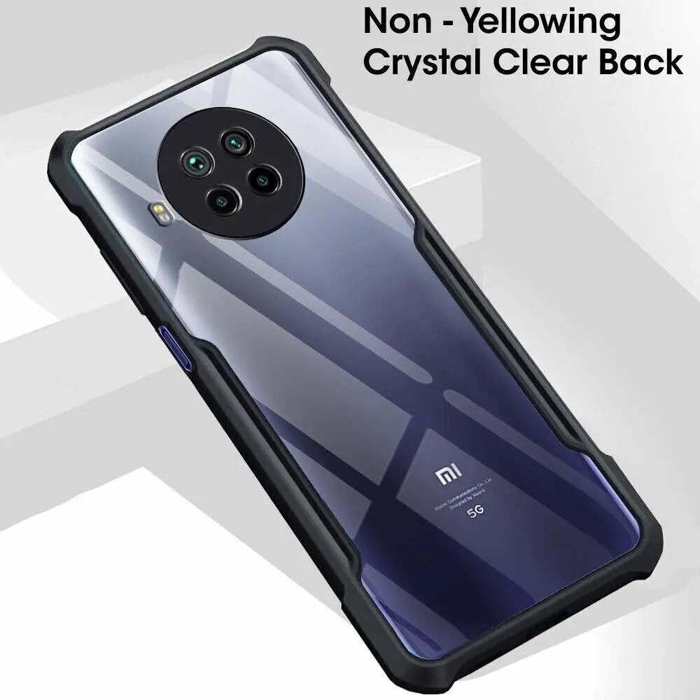 Micvir Back Cover for Mi 10i (Transparent, Black, Shock Proof, Polycarbonate, Pack of: 1) — image 2 of 5