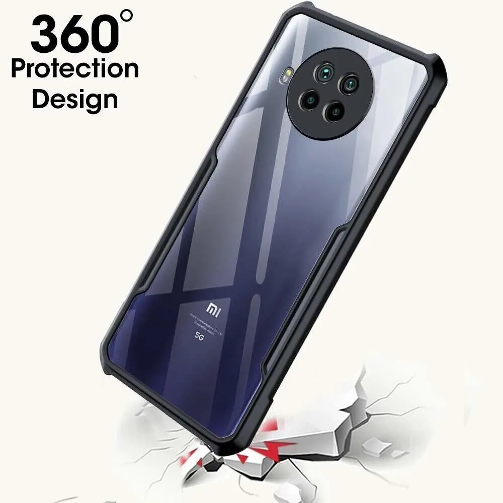 Micvir Back Cover for Mi 10i (Transparent, Black, Shock Proof, Polycarbonate, Pack of: 1) — image 4 of 5