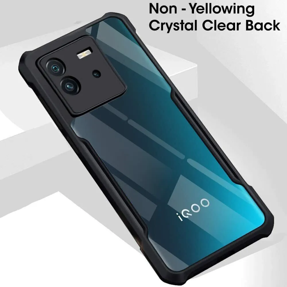 Micvir Back Cover for iQOO Neo 6 5G (Transparent, Black, Shock Proof, Polycarbonate, Pack of: 1) — image 2 of 5