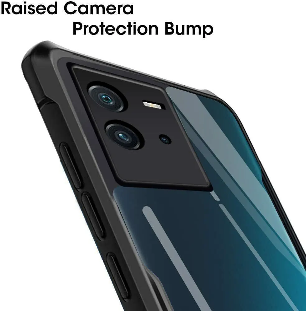 Micvir Back Cover for iQOO Neo 6 5G (Transparent, Black, Shock Proof, Polycarbonate, Pack of: 1) — image 4 of 5