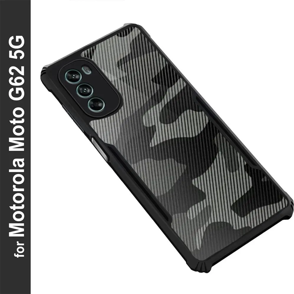 Micvir Back Cover for Motorola Moto G62 5G (Transparent, Shock Proof, Pack of: 1)