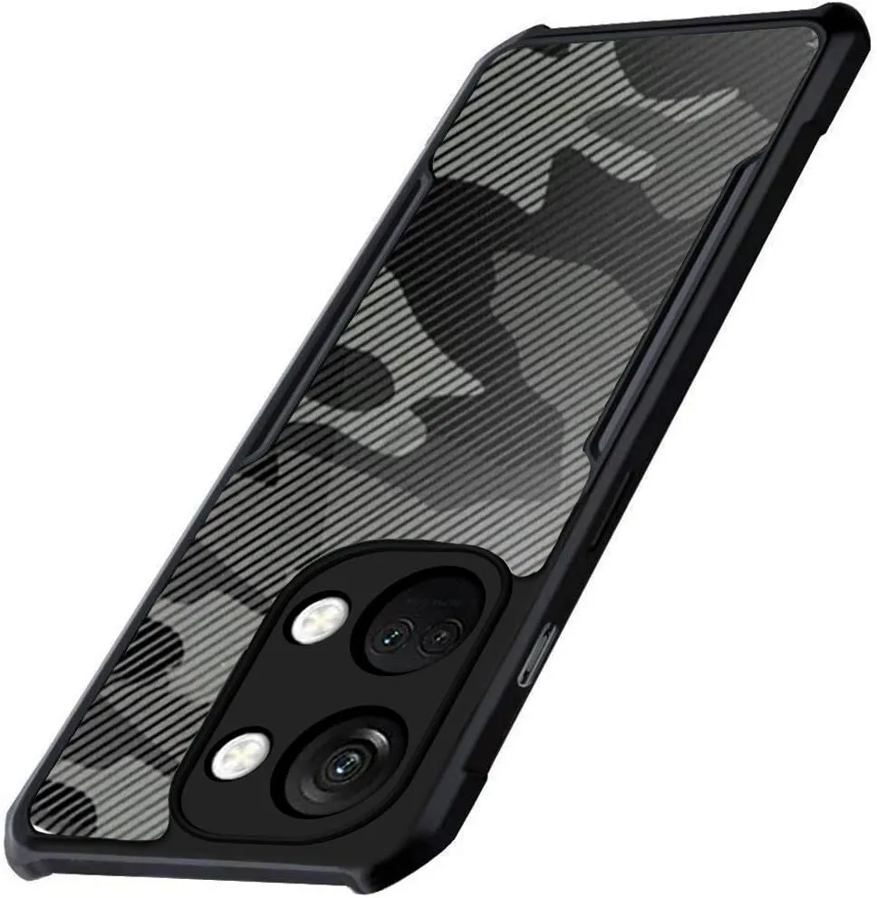 Micvir Back Cover for OnePlus Nord 3 5G (Black, Camera Bump Protector, Plastic, Silicon, Pack of: 1)