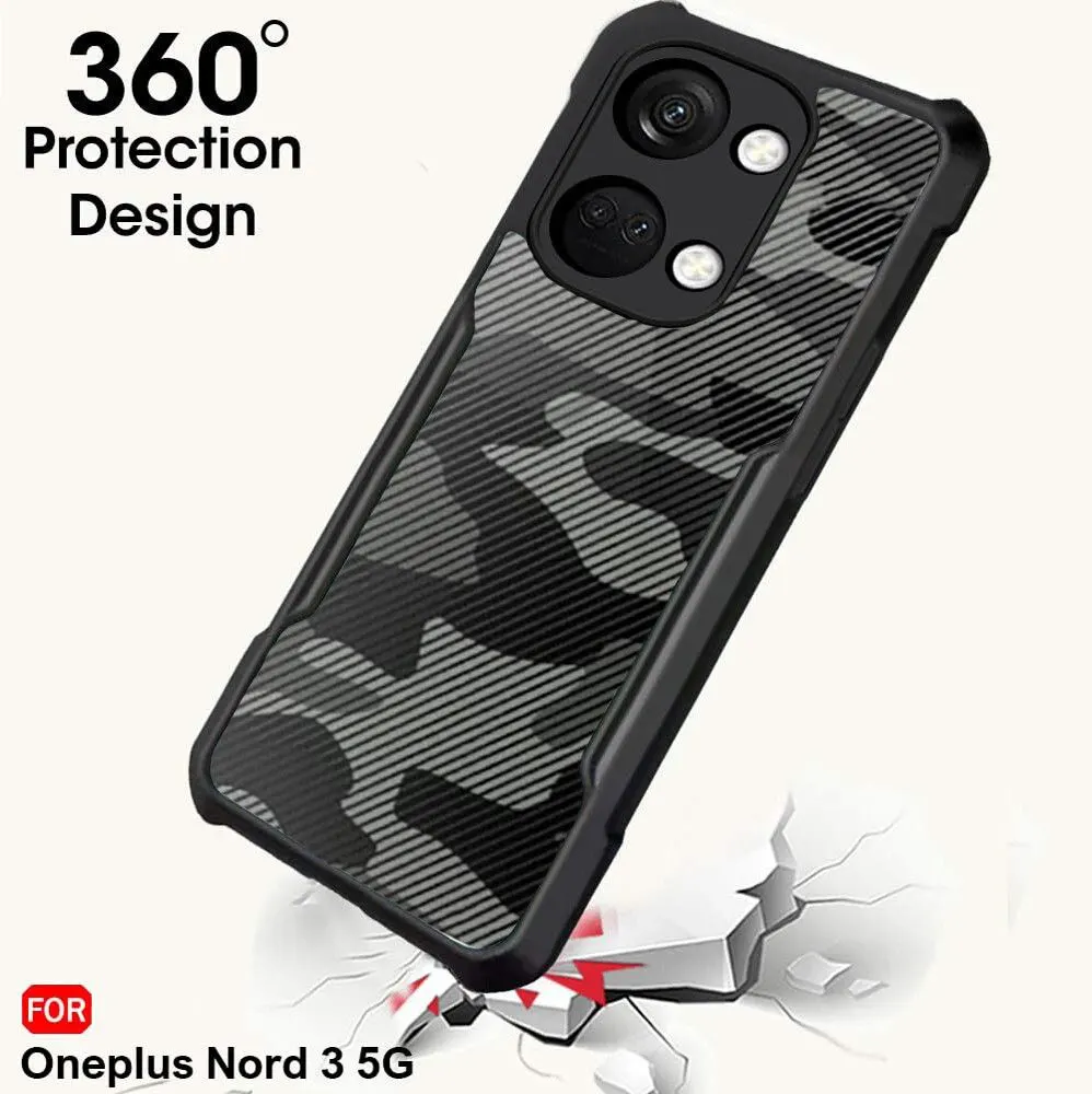 Micvir Back Cover for OnePlus Nord 3 5G (Black, Camera Bump Protector, Plastic, Silicon, Pack of: 1) — image 2 of 5