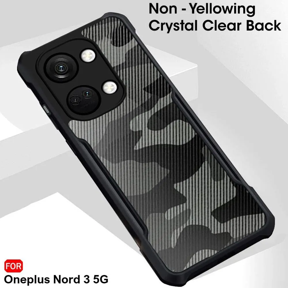 Micvir Back Cover for OnePlus Nord 3 5G (Black, Camera Bump Protector, Plastic, Silicon, Pack of: 1) — image 3 of 5