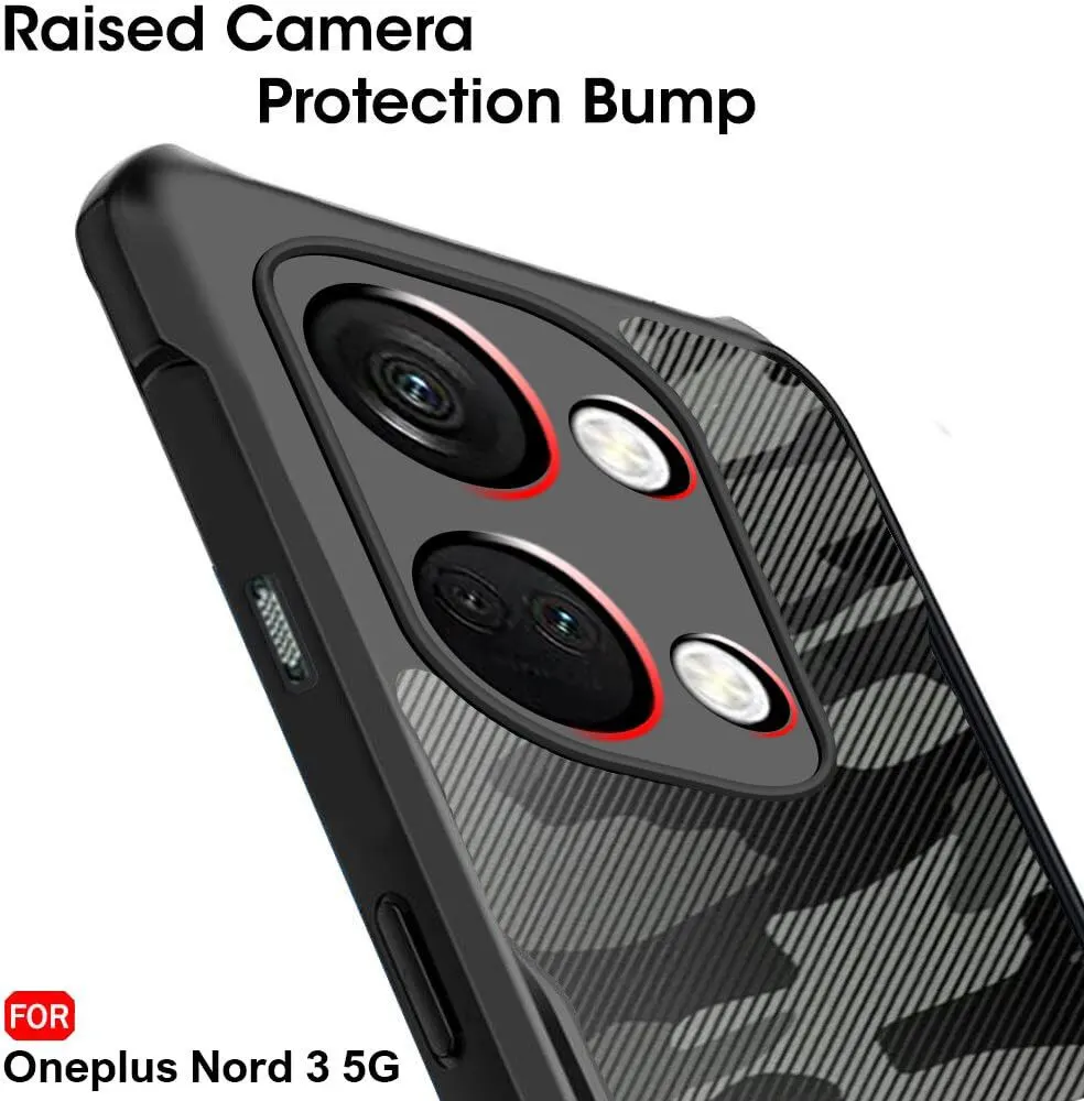 Micvir Back Cover for OnePlus Nord 3 5G (Black, Camera Bump Protector, Plastic, Silicon, Pack of: 1) — image 4 of 5